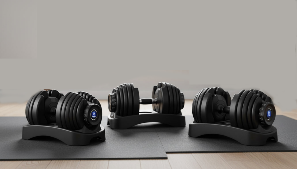 Best adjustable dumbbells for home workouts in small apartments